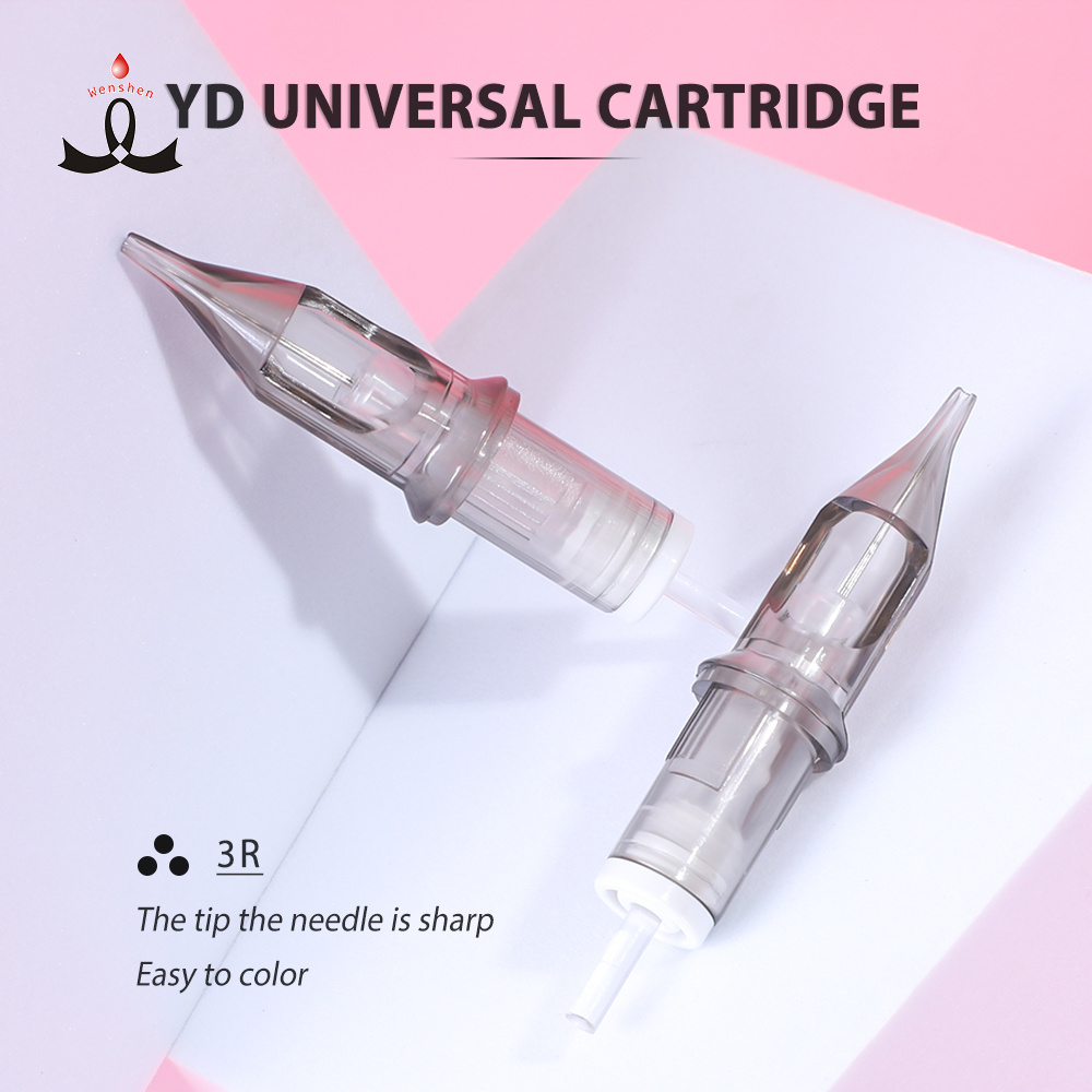 Wenshen Newest Permanent Makeup wireless machine 1RL 5RL Universal  tattoo needle cartridge