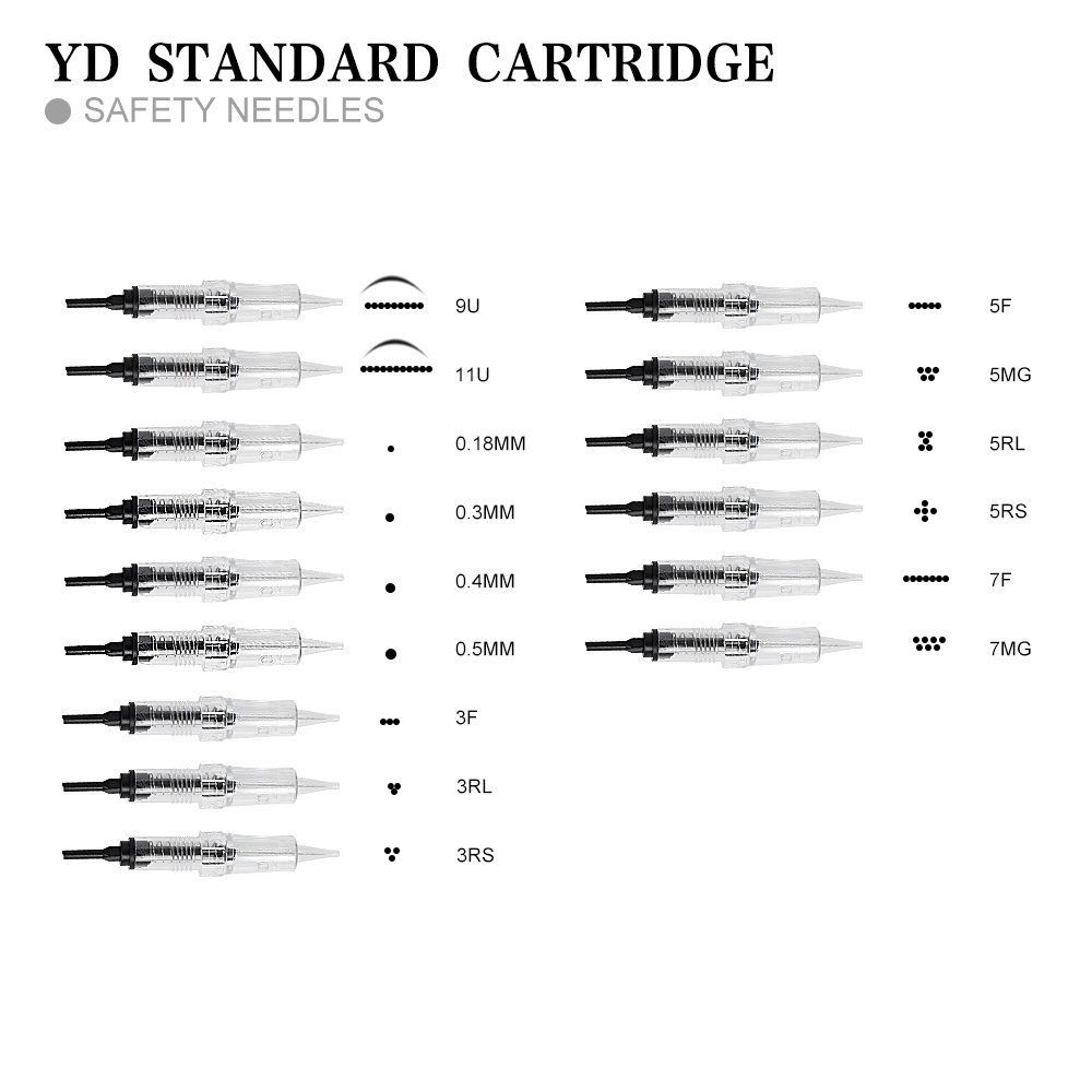 Wenshen Hot Sale Permanent Makeup Manual YD Blue Sky Tattoo Machine Standard tattoo cartridge needles tattoo
