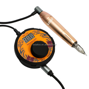 Wenshen Manufacture Less vibration YD Blink Gold Rose permanent makeup tattoo pen machine tattoo For PMU artist