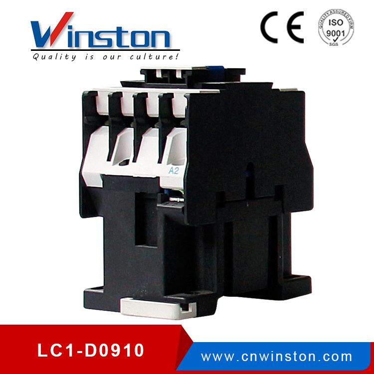 Manufacturer LC1-D0910 9A 220V AC Contactor LC1-D Magnetic Contactor