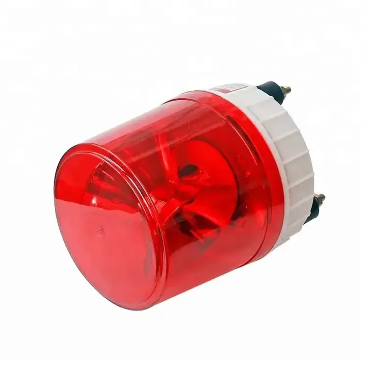 LTD-1181 DC 12V 24V AC 110V 220V Red magnetic revolving warning light