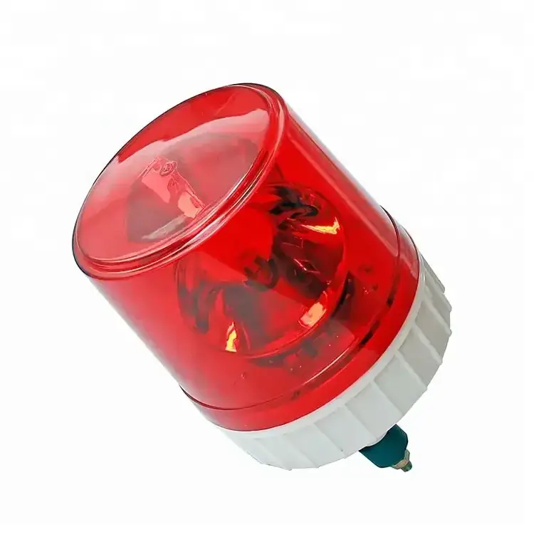 LTD-1181 DC 12V 24V AC 110V 220V Red magnetic revolving warning light