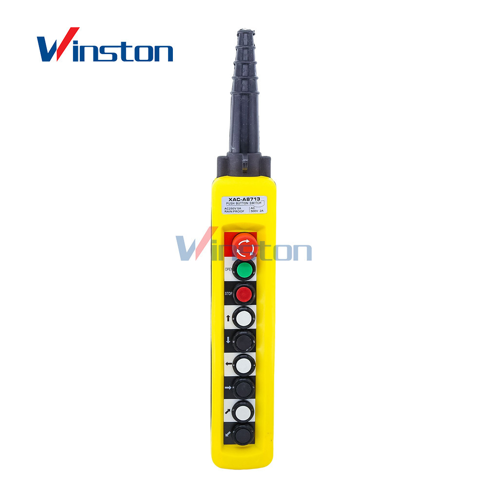 XAC-A8713 8 Button Crane pendant control Push Button Switch