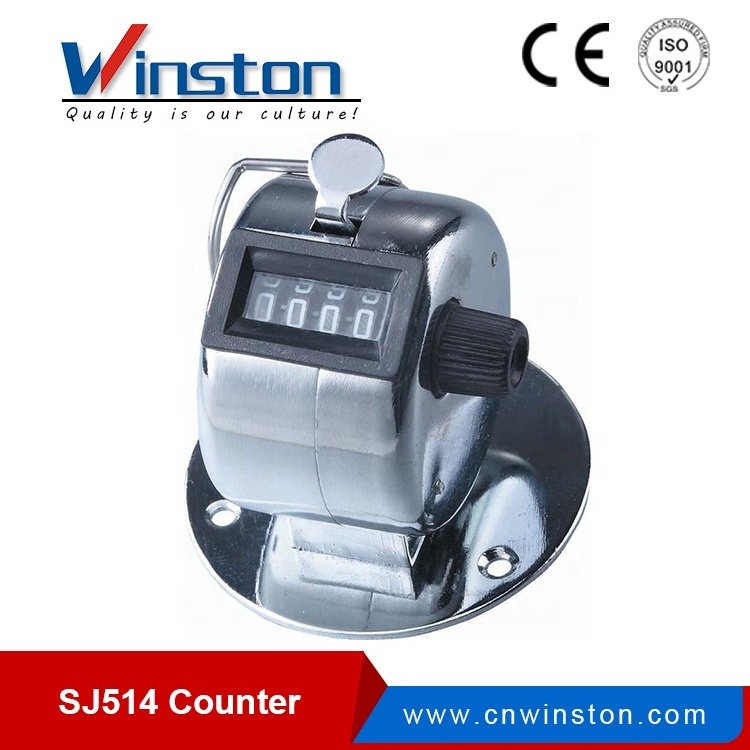 SJ514 Hand Tally Button Counter Finger Led Lap Pitch Click With Red Color Winston/oem CN;ZHE