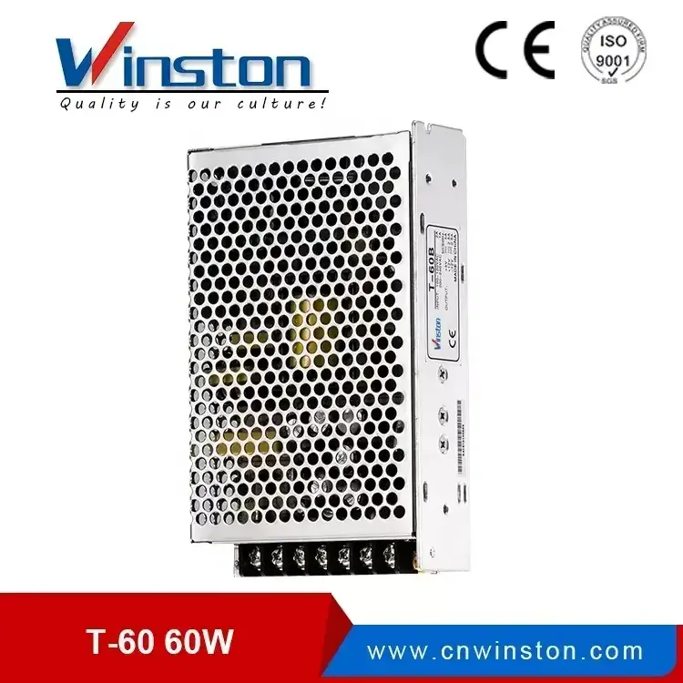 Factory Crazy Selling T-60D 60W 12V 2.5A smps 1000v dc power supply