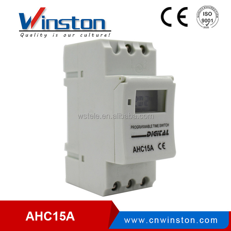 TP8A16(AHC15A) Timer Switch Programmable Digital Timer 7 Day Dual Outlet Digital Timer Week Program Digital Time Switch Winston