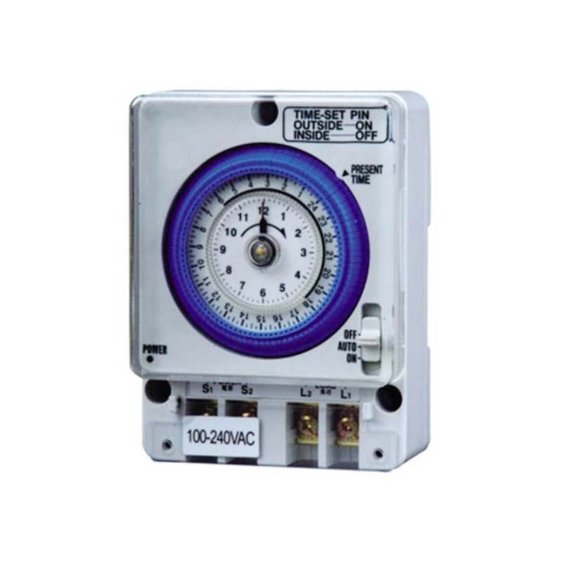 TB-35 Mechanical Time Switch 24 Hours Timer Switch without Battery Digital Programmable Timer Switch Din Rail 16A/250VAC CE ROHS