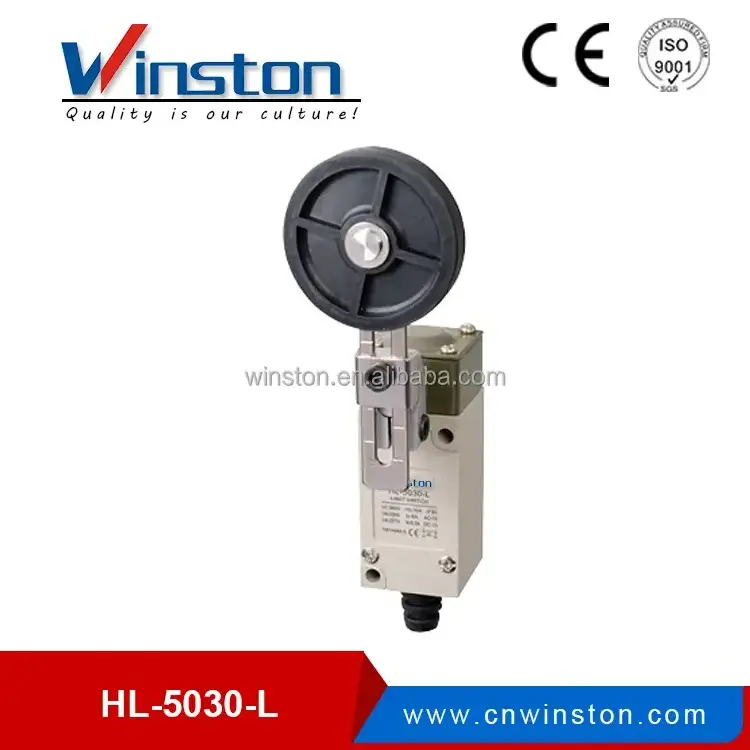 HL-5030 250V 10A Adjustable Rotary Roller Lever elevator parts Limit Switch with wheel