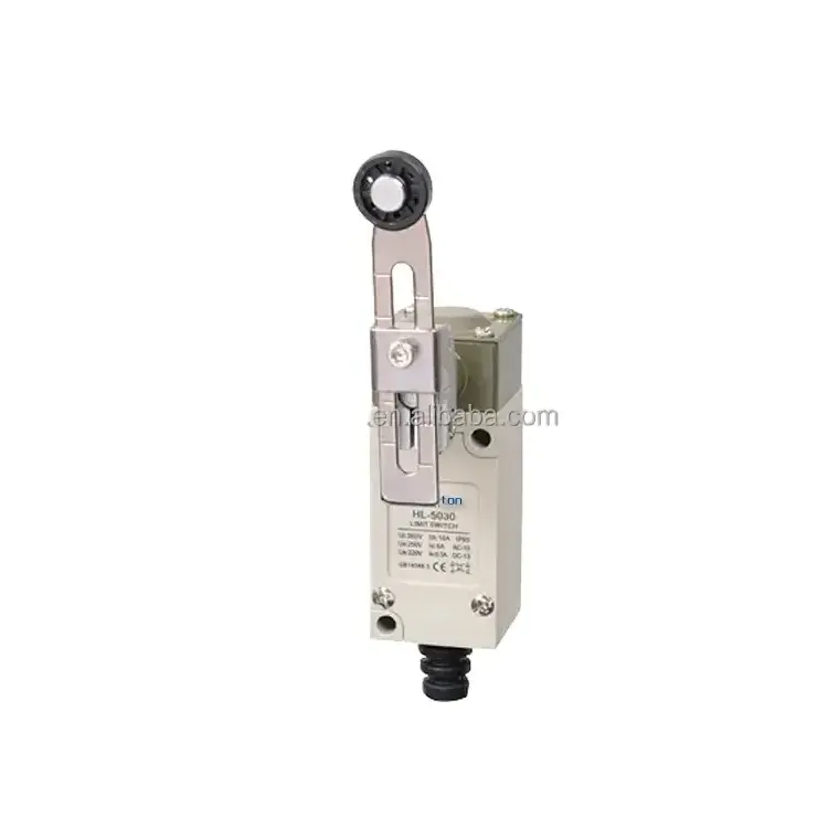 HL-5030 250V 10A Adjustable Rotary Roller Lever elevator parts Limit Switch with wheel