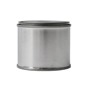 Certified factory Metal Packaging candle tins good quality balm containers