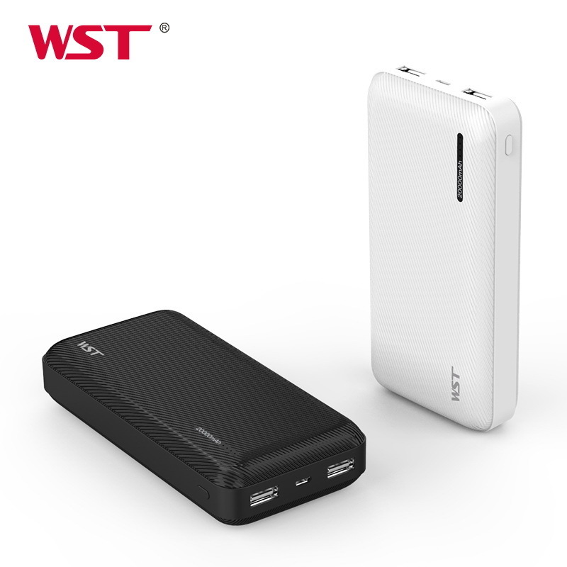 WST power bank phone case 20000mah station usb power source portable power bank mobile itel phones