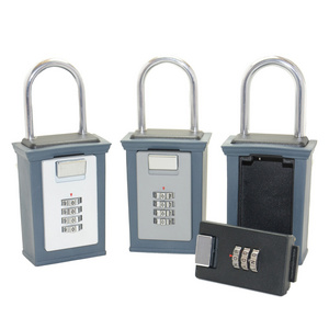 New Design Key Lock Box Wall Mount Combination Safe Box security lock with key combination key safe box