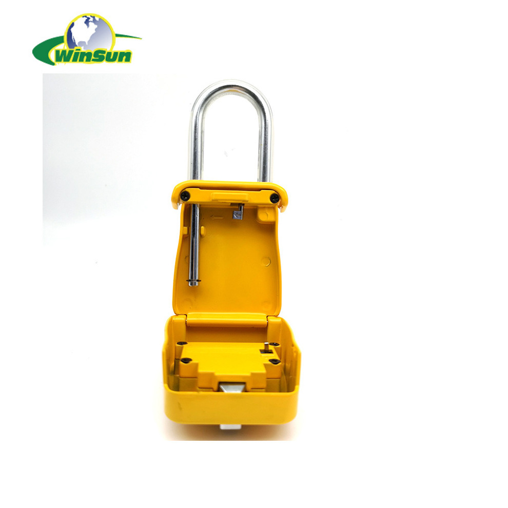 Zinc Alloy 3-Key Lock Box Alpha Key Style Key Safe Door Knob Hanging Afety Keyless Metal Small Combination Padlock