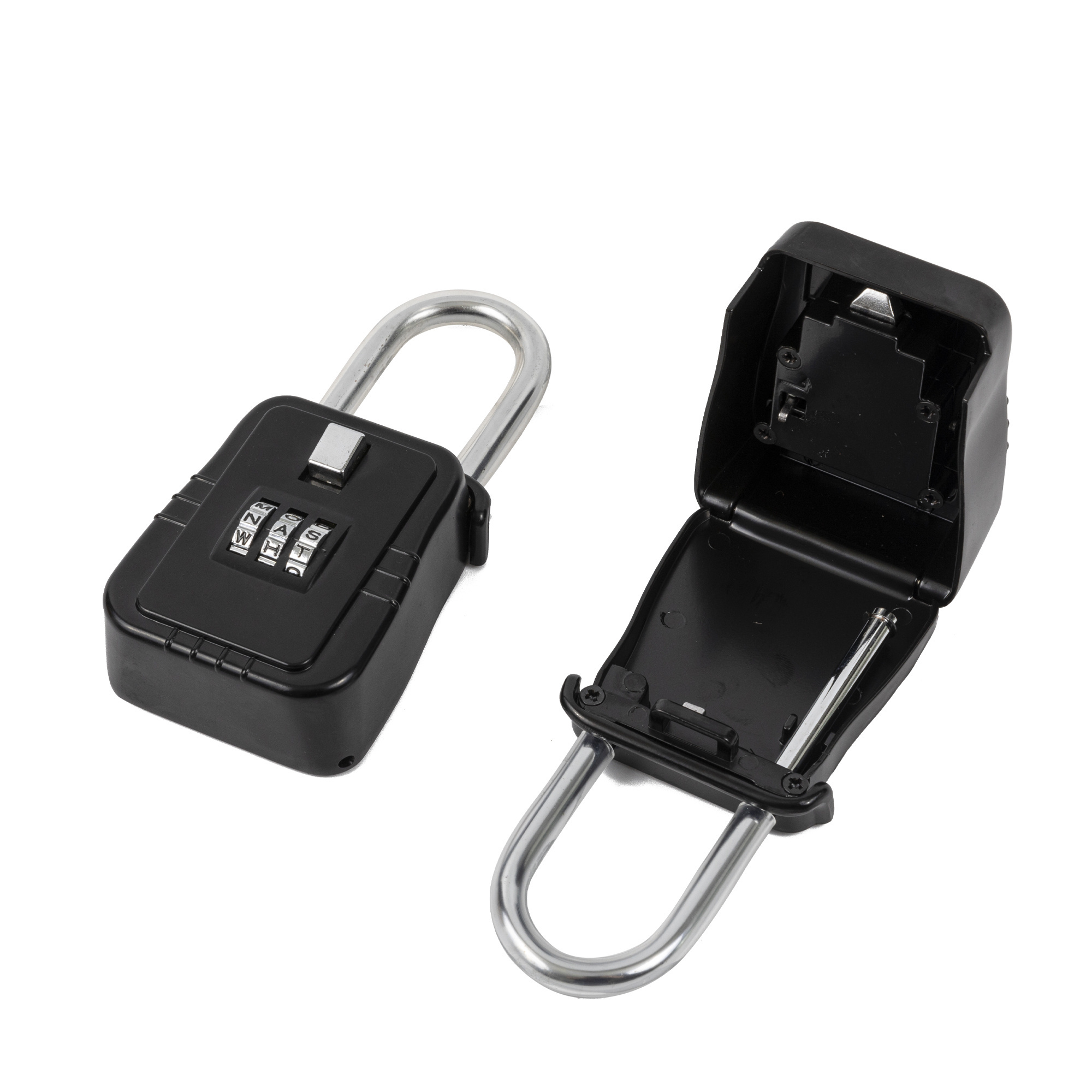 4 Digit Real Estate Number Combination Zinc Alloy Lock Padlock  Luggage Cabinet Password Number Door Combination Lock For Box