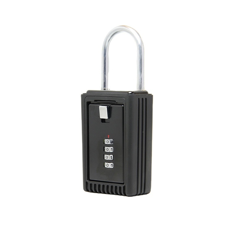 High Security Zinc Alloy Digital Key Lock Box Lock Box Realtor 4 Digital Combination Key Lock Box