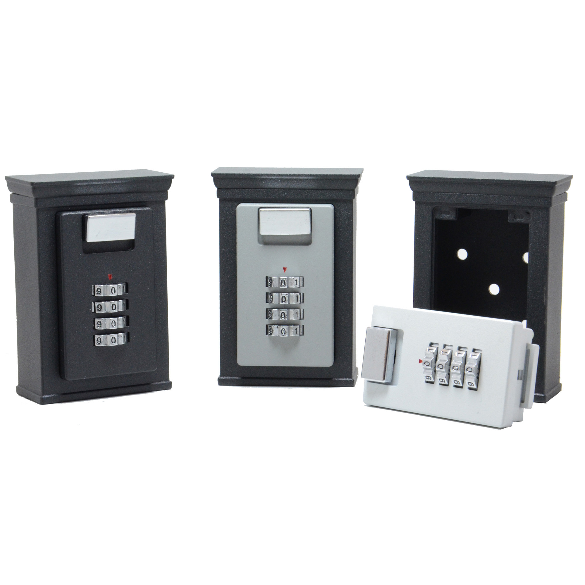 Outdoor Wall Mounted Key Safe Box Digital Numeric Combination Key Safe Lock Box