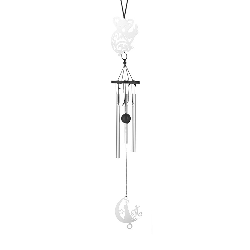 Handmade Wind Chimes with Stainless Steel Music Wind Chime Hanging Pendant Animal Ornaments Aeolian Bells