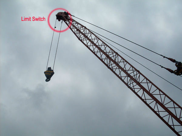 Anti Two Block Limit switch for crawler crane overload  protection