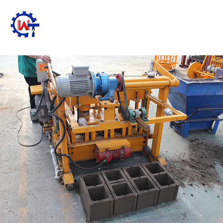 QT40-3A Manual Concrete Hollow Block Making Machine Price Brick Making Machinery Cement Making Machinery Philippines 30 Seconds