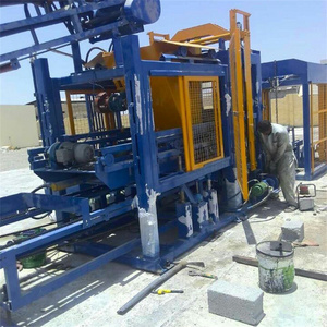 QT6-15 Automatic Cement Blocking Machine Automatic Interlock Brick Making Machine Algeria