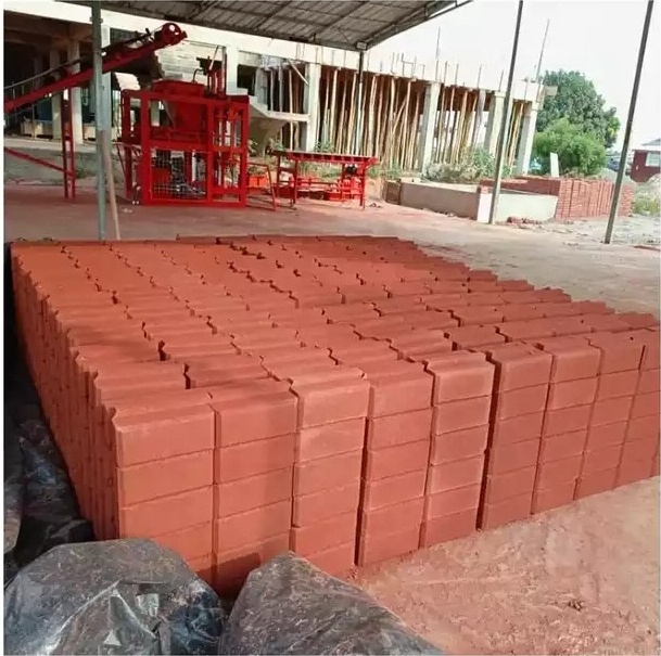 WT5-10 Automatic Clay Soil Interlocking Brick Block Making Machine  Clay Brick Machine Making Red Brick Making Machine In India