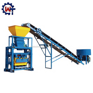 QT40-1 Concrete Block Making Machine Price,maquina Cement Shandong China De Block De Concrete Max.4000r/m 2500kgs Yellow 45KN