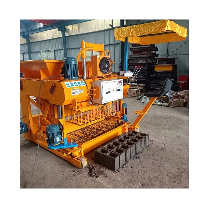 Qmy6-25 block machine cement block machine Mobile Brick Making Machine Concrete Egg Laying Block Maker