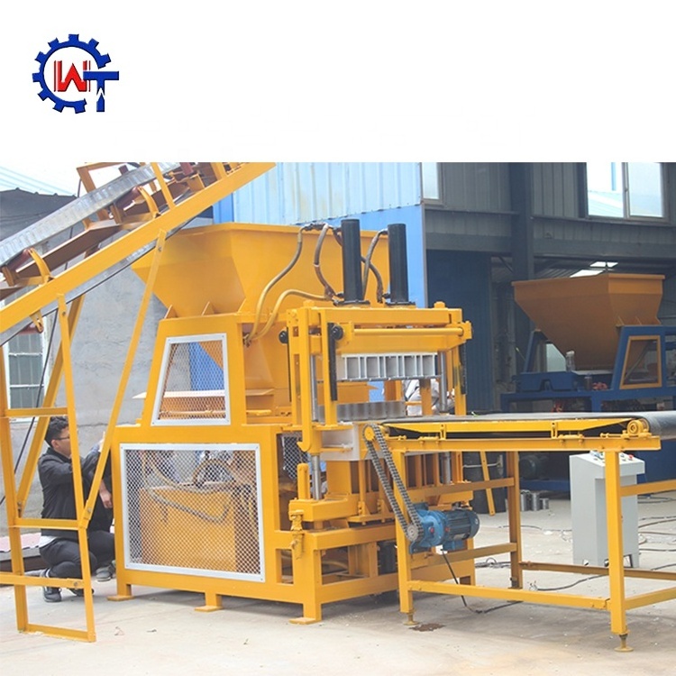 WT5-10 Automatic Clay Soil Interlocking Brick Block Making Machine  Clay Brick Machine Making Red Brick Making Machine In India