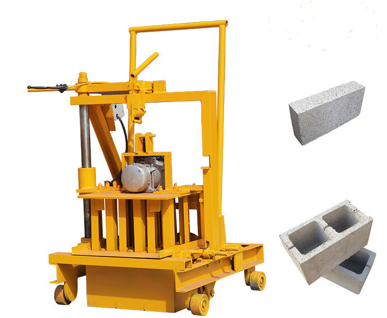 Mobile machine QT40-3C egg laying block  making machine/brick moulding machines prices