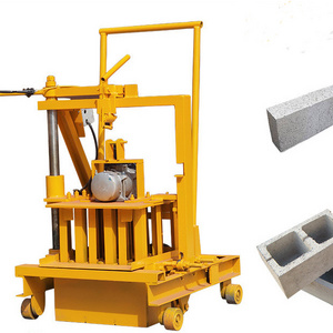 Mobile machine QT40-3C egg laying block  making machine/brick moulding machines prices