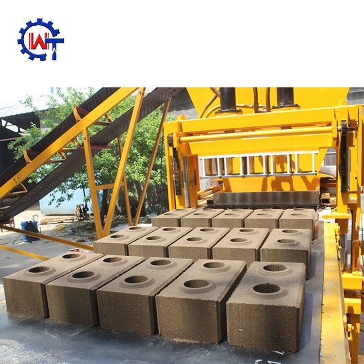 WT5-10 Automatic Clay Soil Interlocking Brick Block Making Machine  Clay Brick Machine Making Red Brick Making Machine In India