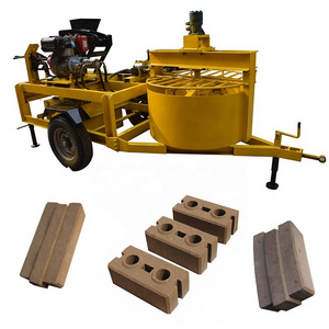 WT1-20M interlocking bricks manufactures block  manual brick diesel machine block machine price