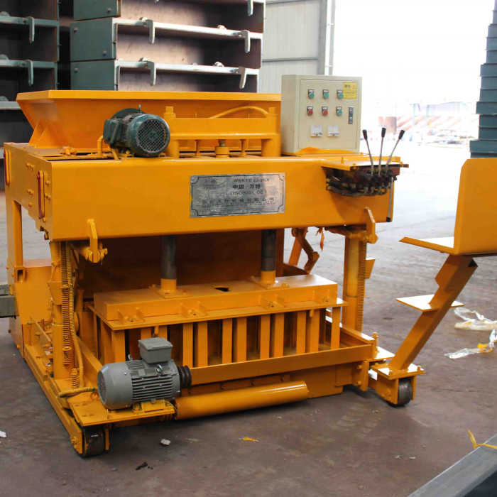 Qmy6-25 block machine cement block machine Mobile Brick Making Machine Concrete Egg Laying Block Maker