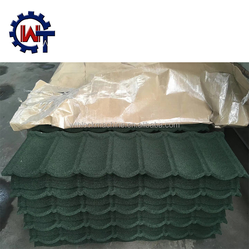 Colorful sand coated metal roof tiles prices color roof philippines