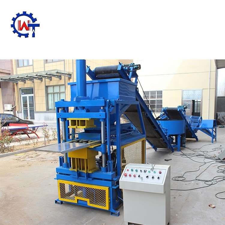 WT2-10 Compressed  Earth Blocks Machines Interlock Brick Clay Hydraulic Presses Ecological Brick Machine