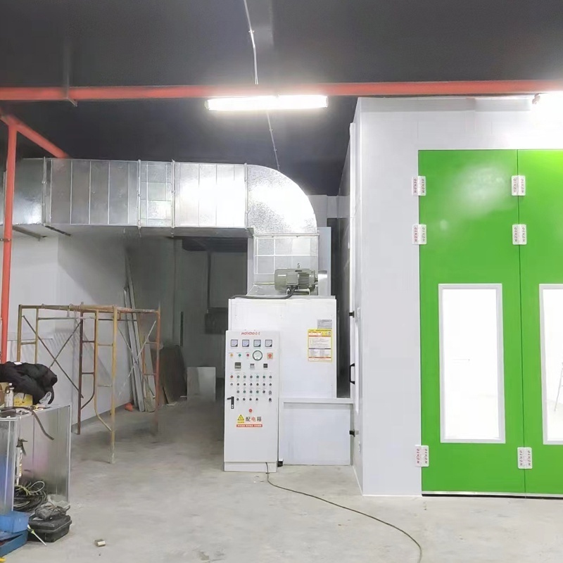 train spray booth big size industrial painting booth