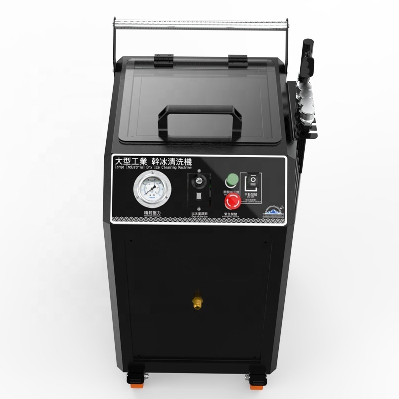 2023 dry ice blasting machine for car engine carbon cleaning