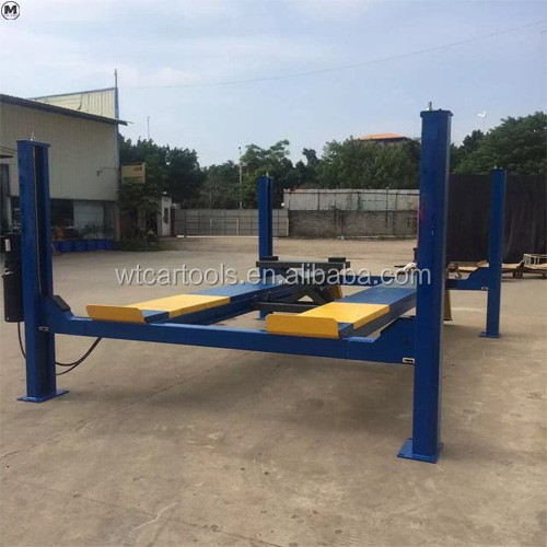 High quality 4 post car lift for wheel alignment