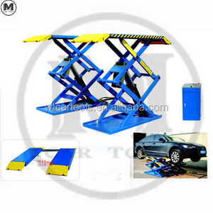 Super-thin on ground type scissor car lift