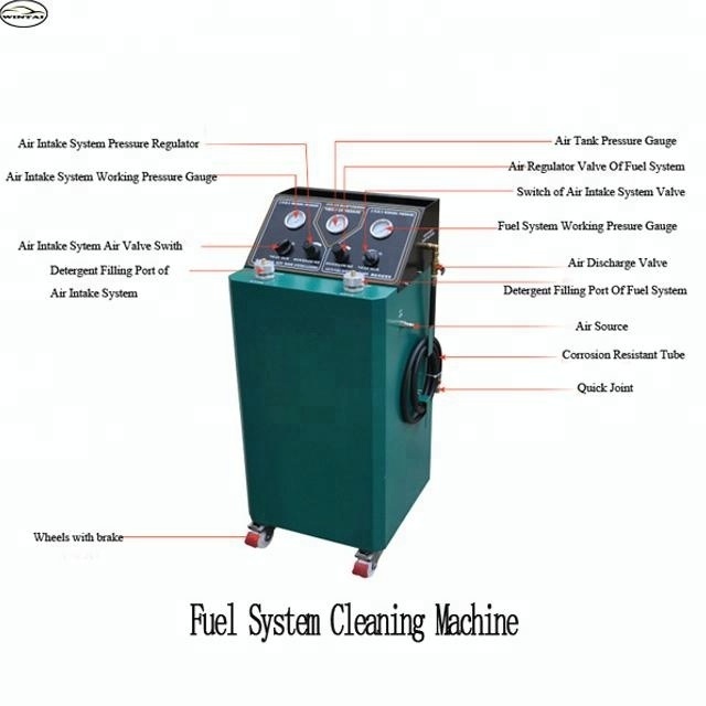 AFS-205 Fuel System Cleaning Machine  Engine Carbon Deposition Removing Machine