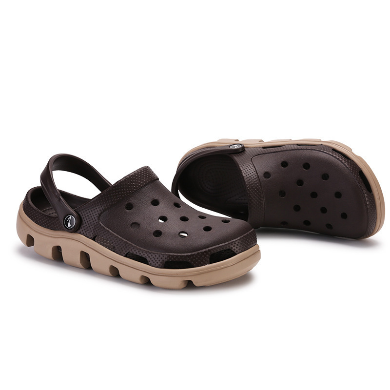 Hot Selling Hole Shoes Soft Comfortable Plastic Men's Clogs Mules Cheap Rubber EVA Clogs For Men Women