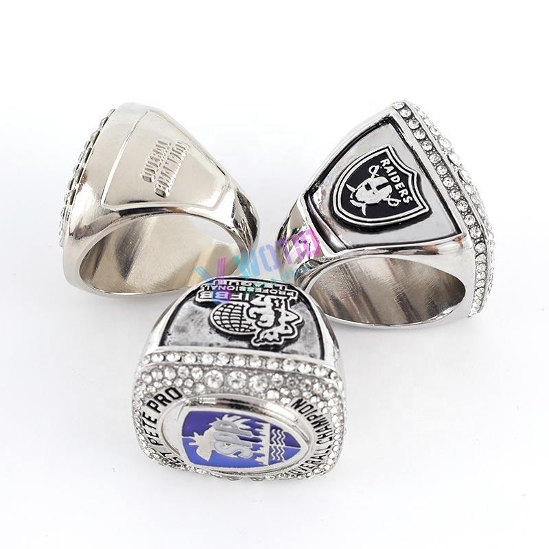 Manufacturer Custom Youth Football Softball Sports Award Custom Logo Championship Rings