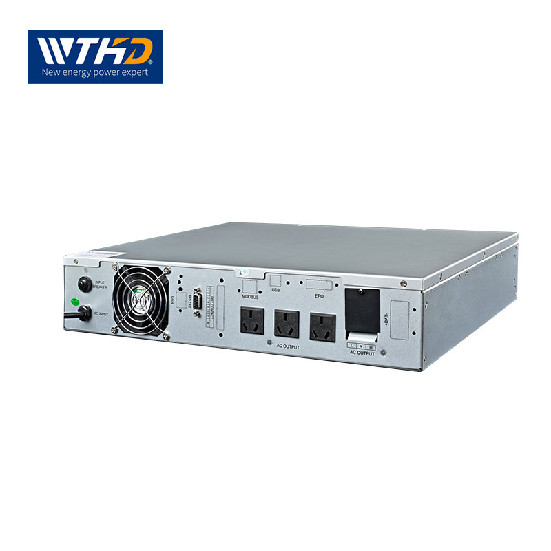 High Frequency Online UPS Rack Mount Power Supply Single Phase Pure Sine Wave 1-3KW