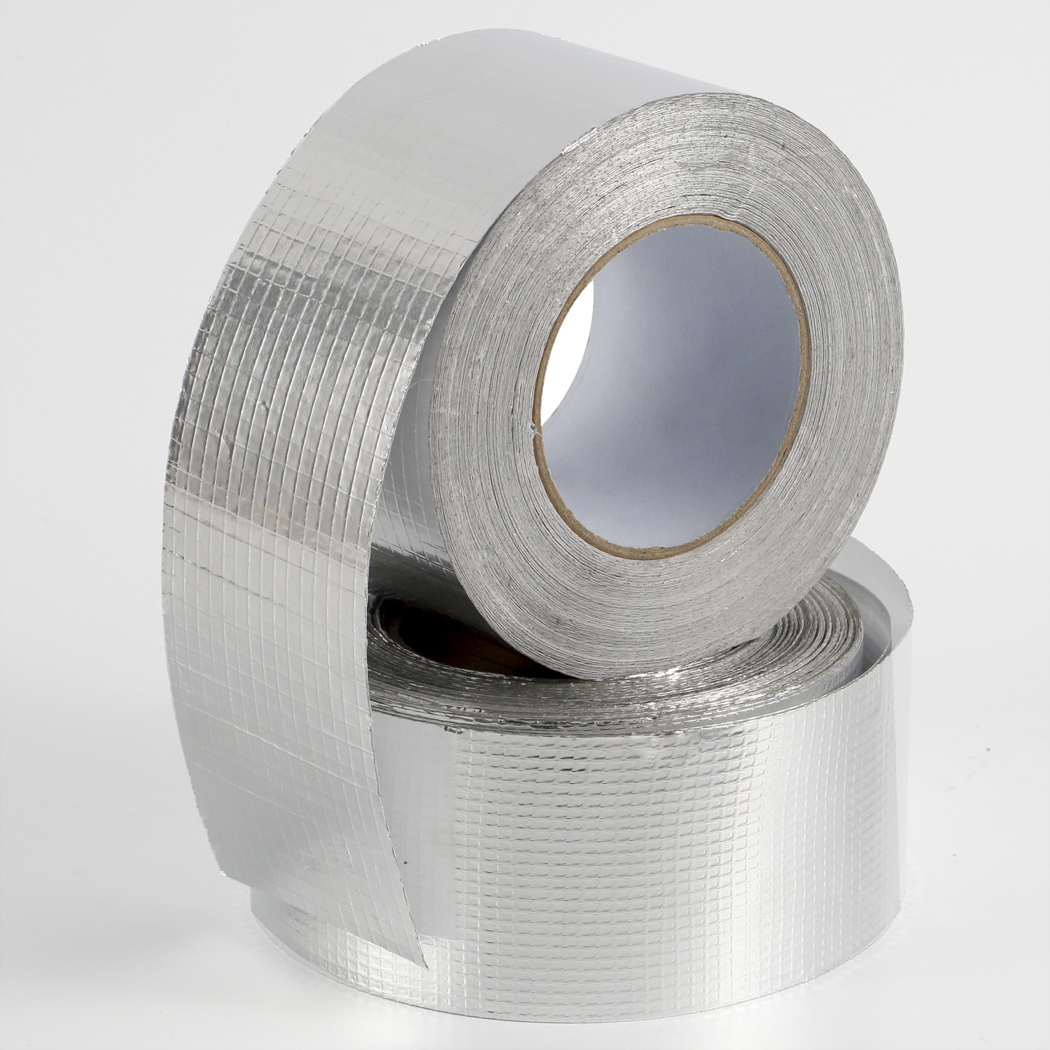 Heat Insulation Self Adhesive Aluminum Foil  Fiberglass Tape