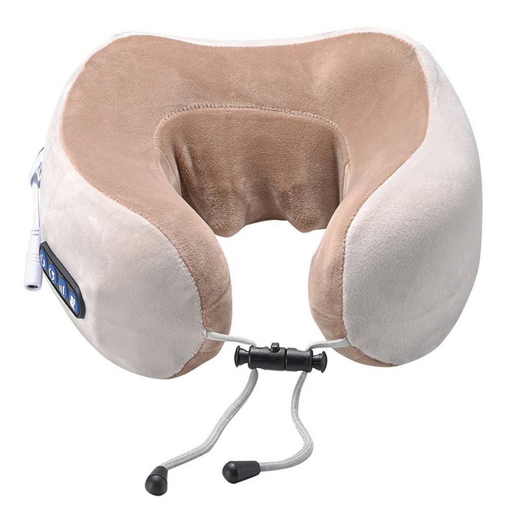 U shape Massage Pillow Vibrator Electric Shoulder Back Heating Kneading Infrared therapy pillow shiatsu Neck Massager