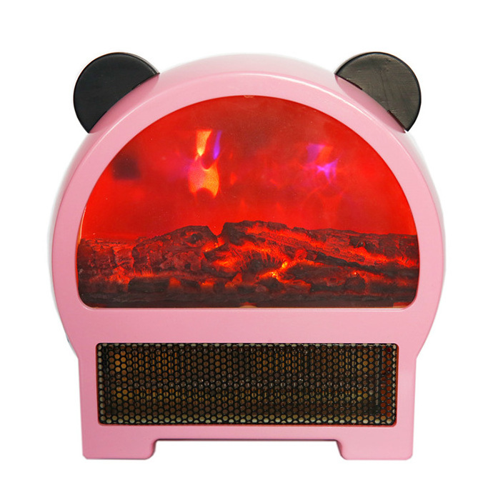 Electric Fireplace Air Warmer Flame Heater Remote Control room portable simulation fire heater