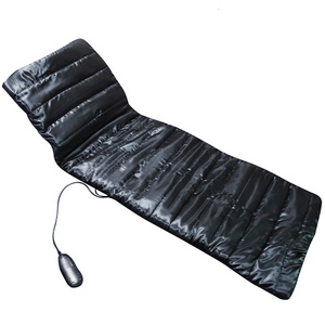 Full Body Massage Vibrating Mat with Heat Shiatsu Neck Massager - Warming Bed Vibrating Pad Cushion Relieves Shoulder Pain