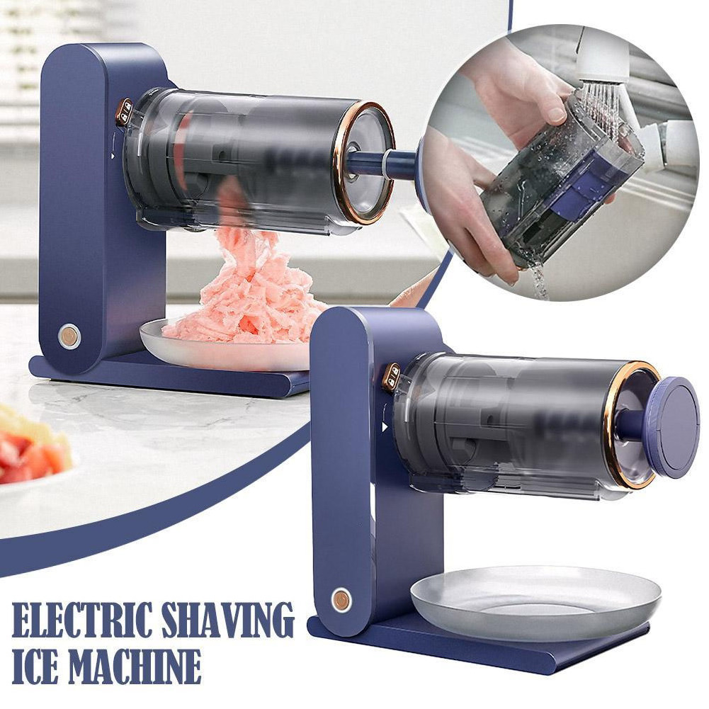 Smoothie Machine DIY Rechargeable Snowflake Ice Shaver Slushy Drinks Dessert Maker Fruit Mein Mein Ice Maker Ice Cream Machine