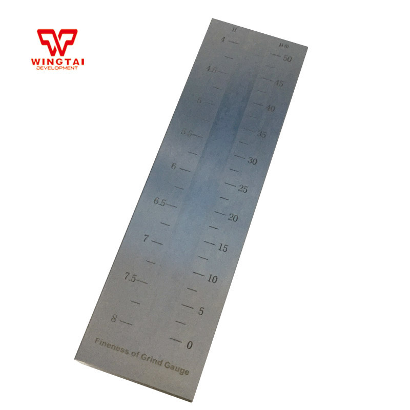 Single Groove stainless steel Scraper fineness meter BGD 241/2 0-50um fineness of grind gauge