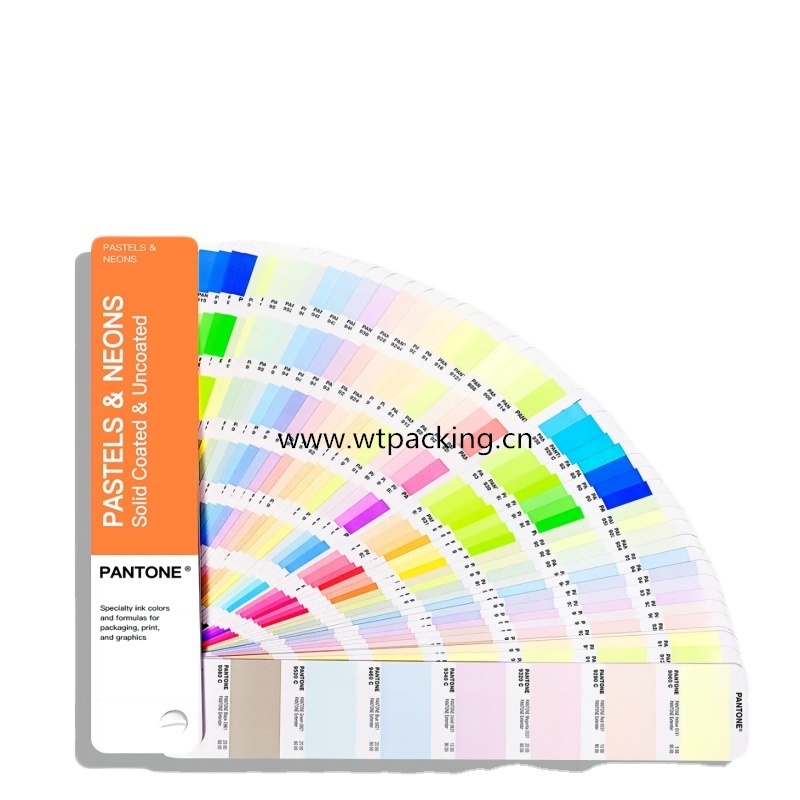 GP1605B PANTONE Solid Guide Set CU color card beginning color number 1-10